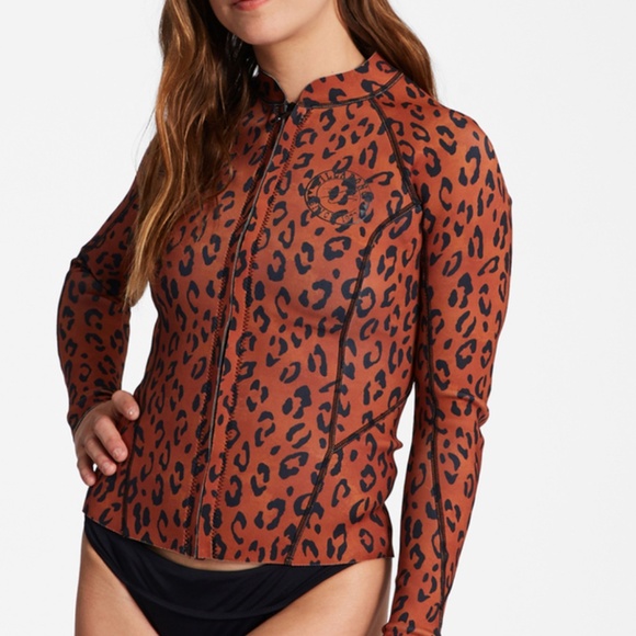 BILLABONG 1mm Peeky Womens Wetsuit Jacket - Picture 4 of 4